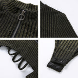 Glittery Backless Silver Striped Bodysuit Features Glittery Backless Silver Striped Bodysuit Features