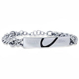 Matching Heart Piece Couple Bracelet - Men Matching Heart Piece Couple Bracelet - Men