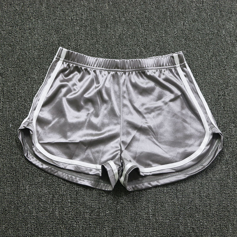 Women's Sexy High-Waist Satin Booty Shorts